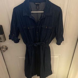 Denim jean dress